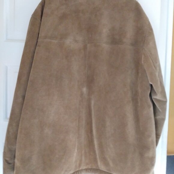 Vintage mens STRUCTURE SUEDE/SHEARLING field coat - Picture 6 of 6